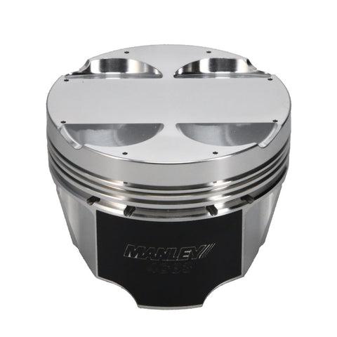Manley 03-06 EVO VIII/IX 85mm STD Bore 8.5:1 Dish Piston Set with Rings - 618000C-4