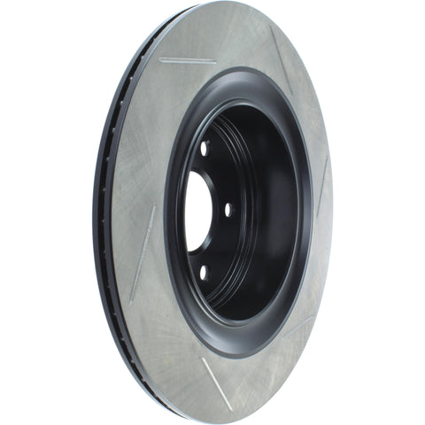 StopTech Power Slot 07-08 Infiniti G35 2WD Sport Sedan / 08-09 G37 SportStop Slotted Rear Right Rot - 126.42093SR