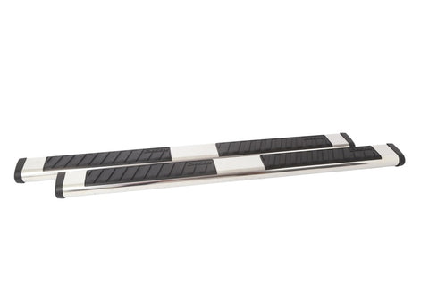 Dee Zee 99-23 Chevrolet/GMC/Dodge/Ford Full Size Truck Tubes - 6In Oval - Stainless Steel (ExtCab) - DZ16113