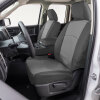 Covercraft 23-24 Ford SuperDuty Endura PrecisionFit Custom Front Row Seat Covers - Silver/Charcoal - GTF4346ABENSC