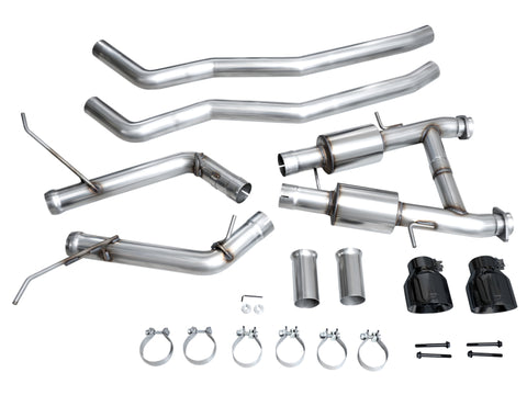 AWE Tuning 11-24 Dodge Durango 5.7L Track Edition Exhaust w/ Diamond Black Tips - 3020-33575