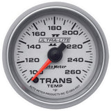 Autometer Ultra-Lite II 2-1/16in Transmission Temperature 100-260 Deg F Digital Stepper Motor Gauge - 4957