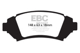 EBC 05 Buick Le Sabre (FWD) 3.8 (16in Wheels) Ultimax2 Front Brake Pads - UD1076