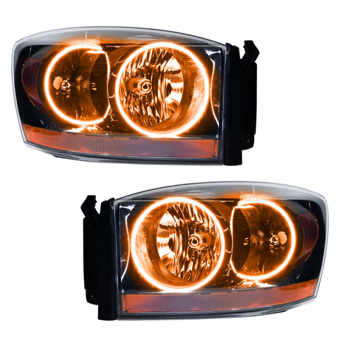Oracle 06 Dodge Ram SMD HL - Black - ColorSHIFT w/ BC1 Controller - 7033-335