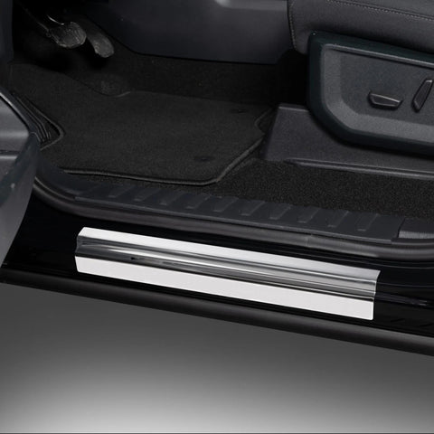 Putco 17-20 Ford SuperDuty - Crew Cab (4pcs) Stainless Steel Door Sills - 95150