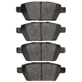 DFC 06-13 Mercury Milan Rear 4000 Hybridynamic Brake Pads - 4000-1161-00