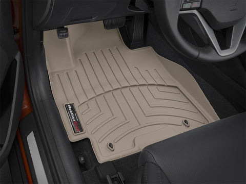 WeatherTech 2016+ Hyundai Tucson (Does Not Fit Hydrogen Models) Front FloorLiner - Tan - 458161