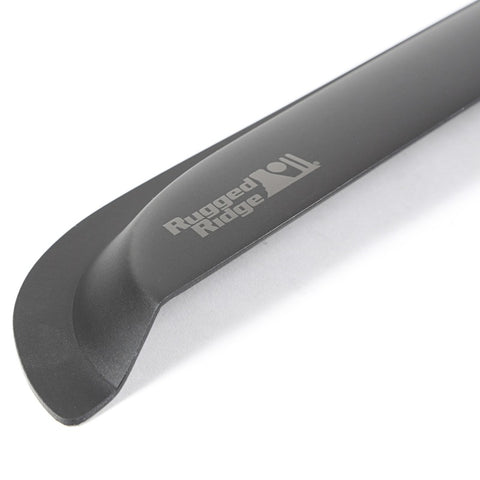 Rugged Ridge Rear Window Visors Black 09-14 Ford F150 Crew - 81349.85