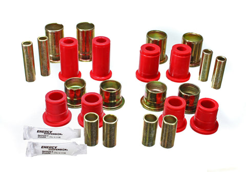 Energy Suspension GM Front Control Arm Bushing - Red - 3.3156R