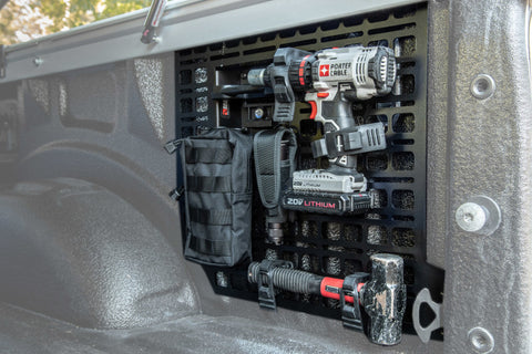 BuiltRight Industries 2015+ Ford F-150 / Raptor Full Bedside Rack - 4pc Set - 102005