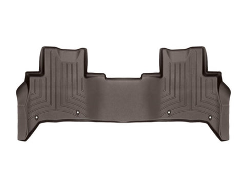 WeatherTech 2017+ Land Rover Discovery Rear FloorLiner - Cocoa - 474806