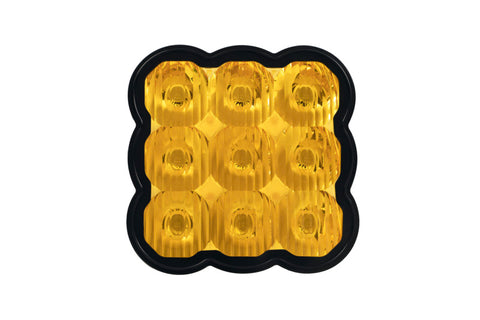 Diode Dynamics SS5 Lens - Yellow Driving - DD7222