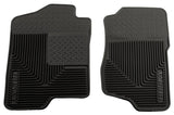 Husky Liners 07-12 GM Silverado/Sierra/Tahoe/Yukon/Escalade Heavy Duty Black Front Floor Mats - 51181