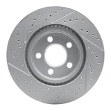 R1 07-15 Mazda Cx-9 Front Right Drilled & Slotted Geo-Carbon Rotor - 830-80069R