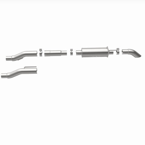 MagnaFlow 11 Ford F-150 3.7L/5.0L/6.2L SS Catback Exhaust w/ 3in SS Turn Down Tip - 17137