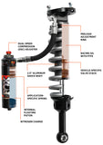 FOX 05+ Toyota Tacoma Performance Elite 2.5 Series Shock Front 2in Lift - 883-06-177