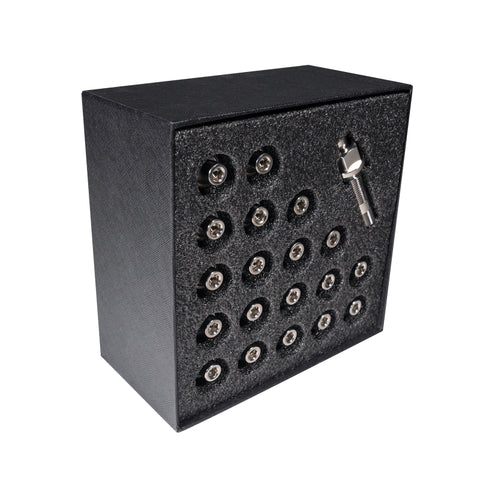 Wheel Mate Titanium Wheel Stud Conversion (Raw Ti) - M14x1.25 to M14x1.5 - 74mm - 60deg Lug Nut - TIM14C6074R