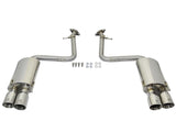 aFe Takeda 16-17 Lexus RC 200T 2.0L (t) 2in. SS Axle-Back Exhaust System w/Polished Tips - 49-36037-P