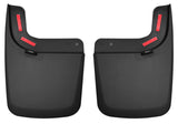 Husky Liners 17 Ford F-250 Super Duty / F-350 Super Duty Rear Mud Guards (w/ Flares) Black - 59471
