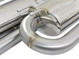 aFe Takeda 3in 304 SS Cat-Back Exhaust System w/ Black Tips 2017+ Honda Civic Si (4dr) I4 1.5L (t) - 49-36621-B