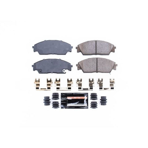 Power Stop 90-91 Honda Civic Front Z23 Evolution Sport Brake Pads w/Hardware - Z23-373