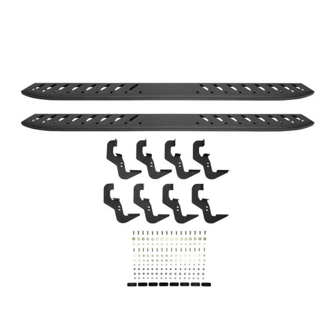 Westin 2019 Chevrolet Silverado/Sierra 1500 Crew Cab Thrasher Running Boards - Textured Black - 28-81275