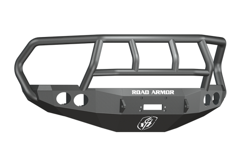 Road Armor 10-18 Ram 2500 Stealth Front Winch Bumper w/Titan II Guard - Tex Blk - 40802B