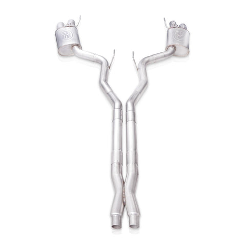 Stainless Works 2015+ Ford Shelby GT350 Redline Factory Connect X-Pipe Catback Exhaust w/Valves - GT350CBXFCR