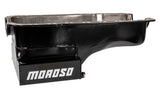 Moroso Ford 351W (w/Front Sump) Kicked Out Wet Sump 7qt 8in Steel Oil Pan - 20507