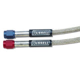 Russell Performance -4 AN 14-foot Pre-Made Nitrous and Fuel Line - 658380