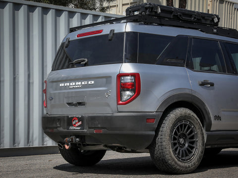 aFe Ford Bronco Sport 21-22 L3-1.5L (t)/L4-2.0L (t) Vulcan Axle-Back Exhaust System- Polished Tips - 49-33141-P