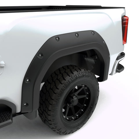 EGR 2020 GMC Sierra HD Bolt-On Style Black Fender Flare - Set - 791954