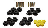 Energy Suspension Dodge Ram 99-01 1500/99-02 Ram 2500/3500 4WD Blk Front End Control Arm Bushing Set - 5.3131G