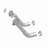 MagnaFlow 66-72 Chevy C10 Pickup V8 2-Piece Front Exhuast Pipe Kit (2in Tubing/Clamps/Inlet Flanges) - 15380