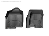 WeatherTech 99-00 Chevrolet Silverado Crew Cab Front FloorLiner - Black - 440031