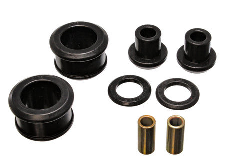 Energy Suspension 90-96 Nissan 300ZX Black Rear Differential Carrier Bushing Set (Must reuse all met - 7.1108G