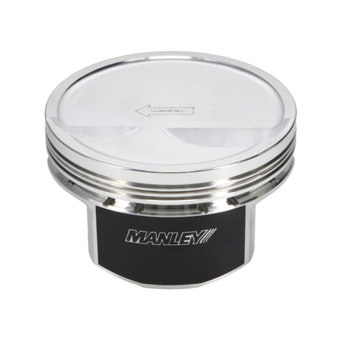 Manley Small Block Chevy LS Series 4.070in Bore - 1.065in CD - -10 cc Dish Platinum Series Pistons - 596570C-8