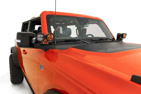 Addictive Desert Designs21-23 Ford Bronco/Raptor Dual Ditch Light Brackets - AC2301801NA