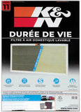 K&N HVAC Filter - 14 x 20 x 1 - HVC-11420