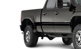 Bushwacker 17-18 Chevy Silverado 1500 Fleetside Pocket Style Flares 4pc 78.8/97.8in Bed - Graphite - 40957-84