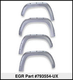 EGR 19-22 Ford Ranger Painted To Code Ingot Traditional Bolt-On Look Fender Flares Silver Set Of 4 - 793554-UX