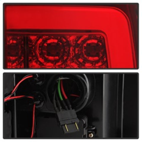 Spyder 07-13 Silverado (Will Not Work w/2010 921 Bulb) V3 Tail Lights Rd/Clr ALT-YD-CS07V3-LBLED-RC - 5084101