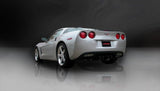 Corsa 2009-2013 Chevrolet Corvette C6 6.2L V8 LS3 Manual Black Sport 3in Cat-Back - 14108CBBLK
