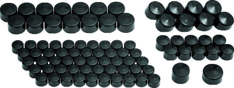 Kuryakyn Kool Kaps Engine Kit Milwaukee-8 Gloss Black - 2465