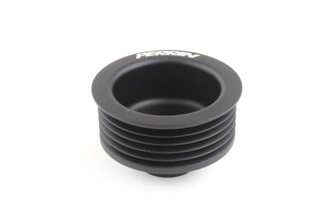 PERRIN 02-05 Subaru WRX / 04-06 STI / 93-11 Impreza Lightweight Alternator Pulley - Black - PSP-ENG-118BK
