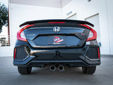 aFe Takeda 2.5in 304SS Cat-Back Exhaust System w/ Carbon Tips 17-20 Honda Civic Si Sedan I4 1.5L - 49-36619-C