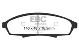 EBC 88-90 Buick Regal 2.8 Ultimax2 Front Brake Pads - UD376