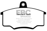 EBC 81-84 Audi Coupe 2.2 Greenstuff Front Brake Pads - DP2310/2