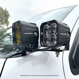 Go Rhino Universal XE Hood Hinge Cube Light Mount - 732400T