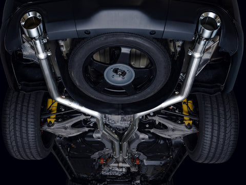 AWE Tuning 18-23 Dodge Durango SRT & Hellcat Track Edition Exhaust - Chrome Silver Tips - 3020-32952